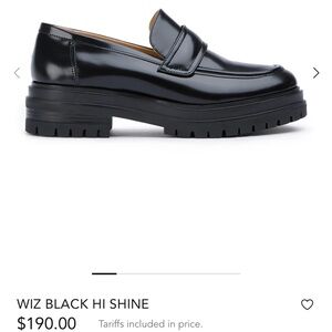 Tony Bianco - Wiz High Shine Loafers - Black Hi Shine Women's Loafers